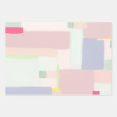 Kleurrijk Abstract kunstpaaspapier voor het oppakk Inpakpapier Vel (Voorkant)