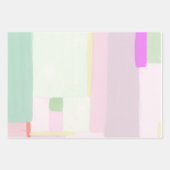 Kleurrijk Abstract kunstpaaspapier voor het oppakk Inpakpapier Vel (Voorkant 3)