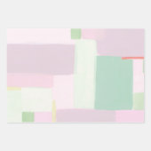 Kleurrijk Abstract kunstpaaspapier voor het oppakk Inpakpapier Vel (Voorkant 2)