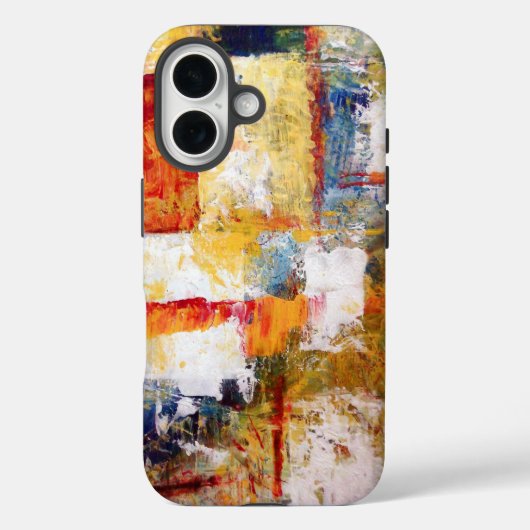 Kleurrijk Abstract kunstwerk Case-Mate iPhone Case (Achterkant)
