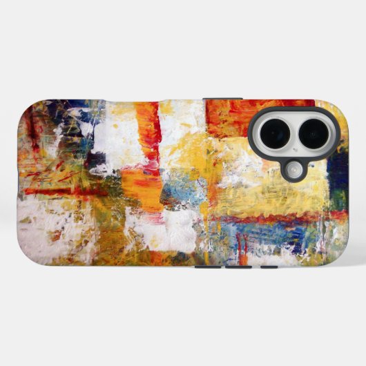 Kleurrijk Abstract kunstwerk Case-Mate iPhone Case (Achterkant (horizontaal))