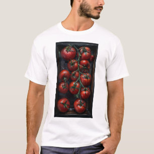 Kleurrijk Abstract kunstwerk - Prince Tomatoes in  T-shirt
