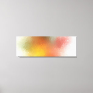 Kleurrijk Abstract kunstwerk Trendy Modern Red Roz Canvas Afdruk