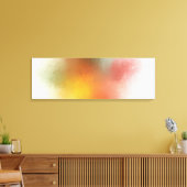 Kleurrijk Abstract kunstwerk Trendy Modern Red Roz Canvas Afdruk (Insitu (Woonkamer))