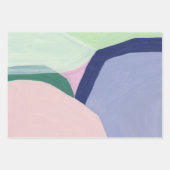 Kleurrijk Abstract kunstwerkpapier Inpakpapier Vel (Voorkant)