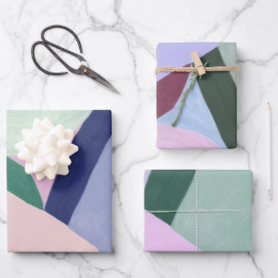 Kleurrijk Abstract kunstwerkpapier Inpakpapier Vel