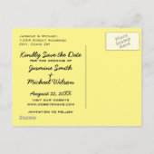 Kleurrijk Abstract landschap - Briefkaart met opsl (Achterkant)