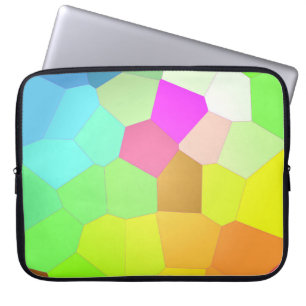 Kleurrijk Abstract Laptop Sleeve