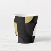 Kleurrijk Abstract Latte Mok (Voorkant)