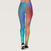 Kleurrijk Abstract Leggings (Achterkant)