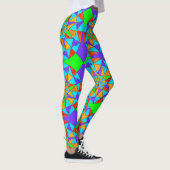 Kleurrijk abstract leggings (Rechts)