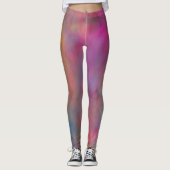 Kleurrijk Abstract Leggings (Voorkant)