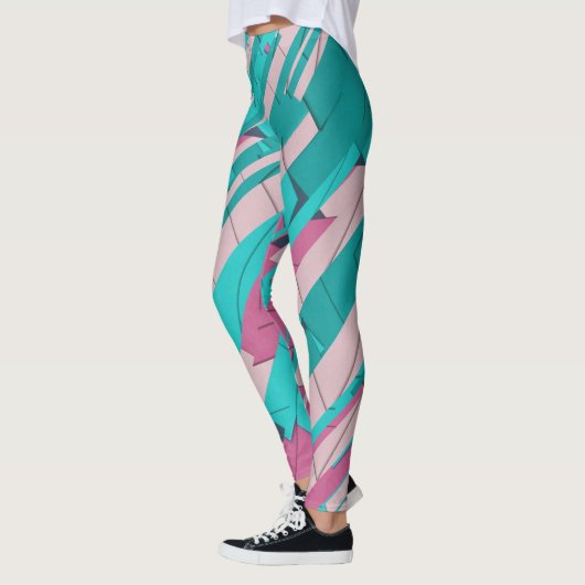Kleurrijk Abstract Leggings (Links)