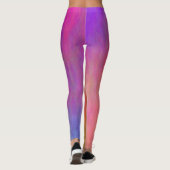 Kleurrijk Abstract Leggings (Achterkant)