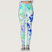 Kleurrijk Abstract Leggings (Voorkant)