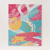 Kleurrijk Abstract Legpuzzel (Verticaal)