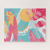 Kleurrijk Abstract Legpuzzel (Horizontaal)