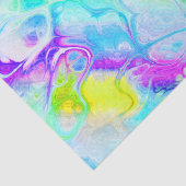 Kleurrijk Abstract marmerpatroon Tissuepapier (Detail)