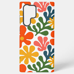 Kleurrijk Abstract Matisse Bloemstuk Retro Kunst Samsung Galaxy Hoesje