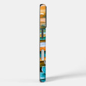 Kleurrijk Abstract met initials Case-Mate iPhone Case (Achterkant / Rechts)
