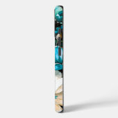Kleurrijk Abstract met initials Case-Mate iPhone Case (Achterkant / Links)