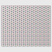 Kleurrijk Abstract modern bloemenpatroon Cadeaupapier (Vlak)