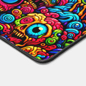 Kleurrijk Abstract monster Bureaumat (Hoek)