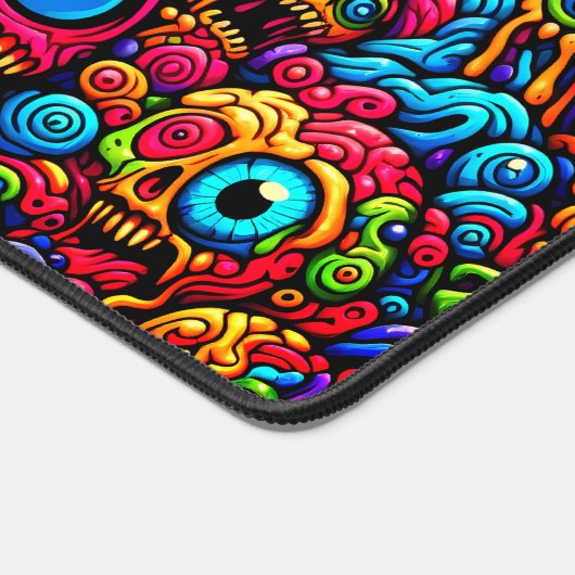 Kleurrijk Abstract monster Bureaumat (Hoek)