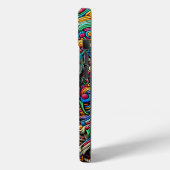 Kleurrijk Abstract monster Case-Mate iPhone Case (Achterkant / Links)