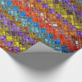 Kleurrijk Abstract mozaïekpatroon #4 Cadeaupapier (Hoek)