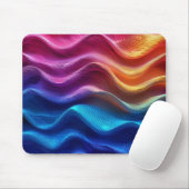 Kleurrijk Abstract Muismat Voor Bureau Opstelling (Met muis)