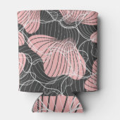 Kleurrijk abstract, naadloos artistiek patroon. blikjeskoeler (Achterkant)