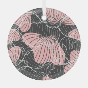Kleurrijk abstract, naadloos artistiek patroon. glas ornament