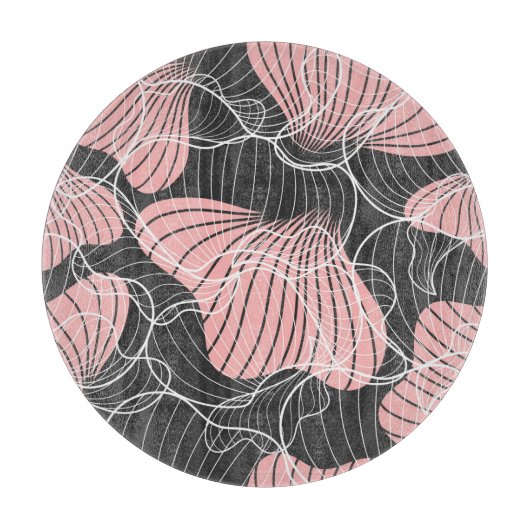 Kleurrijk abstract, naadloos artistiek patroon. snijplank (Voorkant)