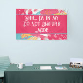 Kleurrijk Abstract - Niet storen modus Spandoek (Beurs)