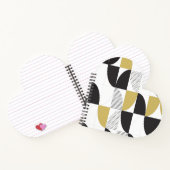 Kleurrijk Abstract Notitieboek (Binnen)