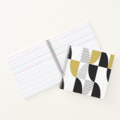 Kleurrijk Abstract Notitieboek (Binnen)