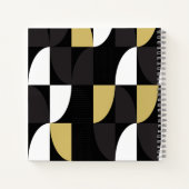 Kleurrijk Abstract Notitieboek (Achterkant)