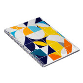 Kleurrijk Abstract Notitieboek (Rechterzijde)