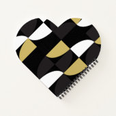 Kleurrijk Abstract Notitieboek (Achterkant)