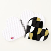 Kleurrijk Abstract Notitieboek (Binnen)