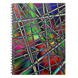 Kleurrijk Abstract Notitieboek