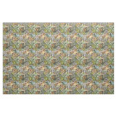 Kleurrijk abstract oerwoud stof (Fat Quarter)