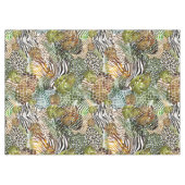 Kleurrijk abstract oerwoud tafelkleed (Voorkant (Horizontaal))