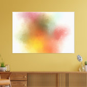 Kleurrijk Abstract Paars roze roze roodgeel Canvas Afdruk (Insitu (Woonkamer))