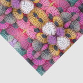 Kleurrijk Abstract Paraplu Weefselpapier Tissuepapier (Detail)