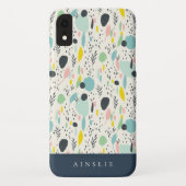 Kleurrijk Abstract pastoleringspatroon Case-Mate iPhone Case (Achterkant)