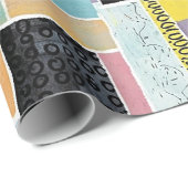 Kleurrijk Abstract Patchwork Patroon (2) Cadeaupapier (Rol Hoek)