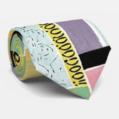 Kleurrijk Abstract Patchwork Patroon (2) Stropdas (Opgerold)