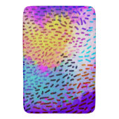 Kleurrijk Abstract Patroon Badmat (Voorkant Verticaal)